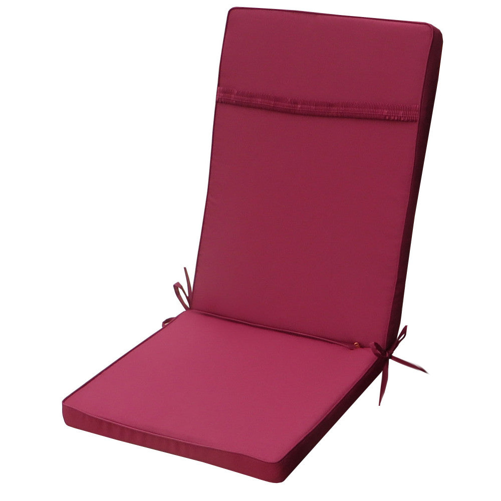 Cuscino real medio bordeaux