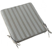 Cuscino real seduta large righe tortora