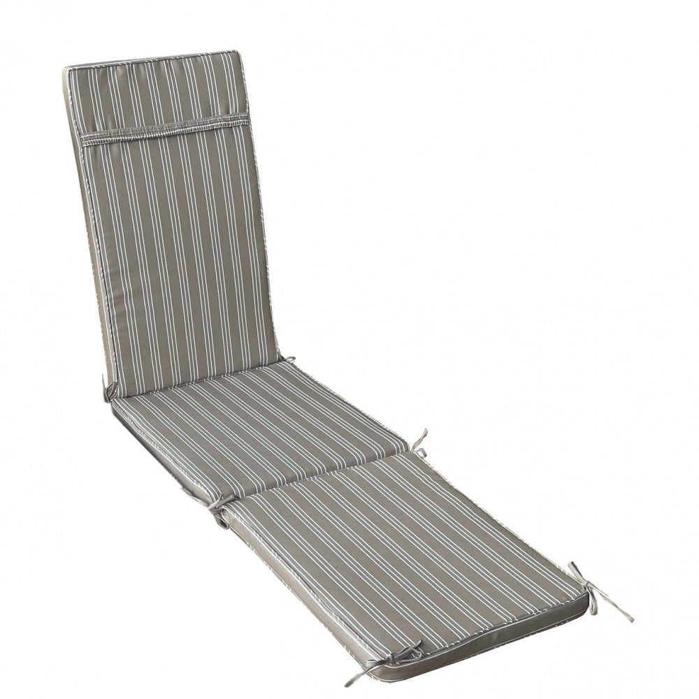 Cuscino real steamer righe tortora