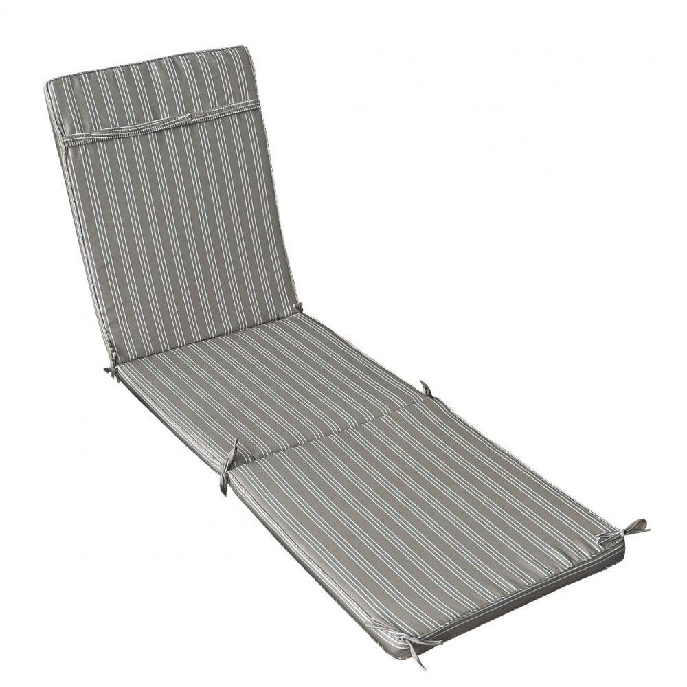 Cuscino real lettino righe tortora