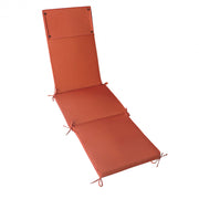 Real orange steamer cushion