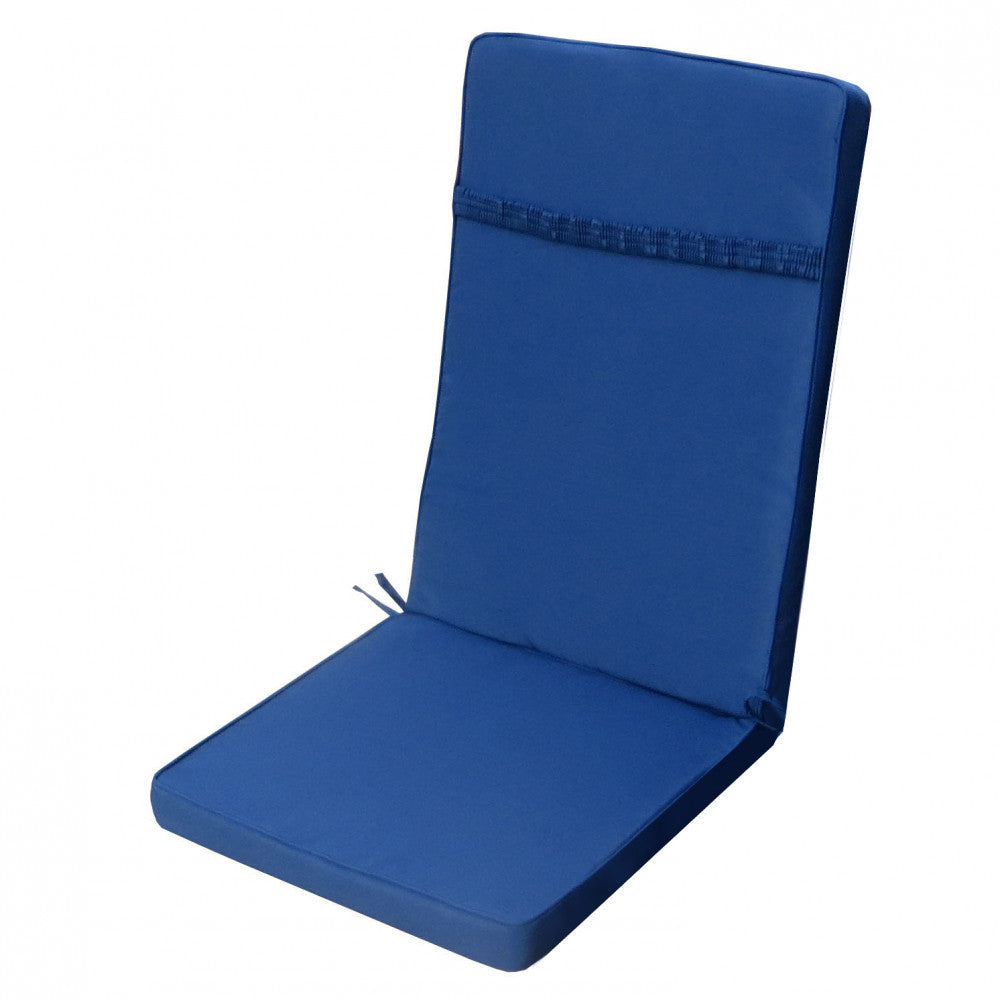 Cuscino real medio blu scuro