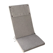 Cuscino real alto tortora melange