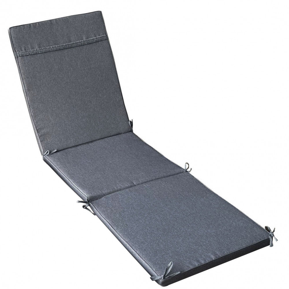 Cuscino real lettino grigio scuro melange