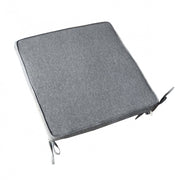 Cuscino real seduta grigio chiaro melange