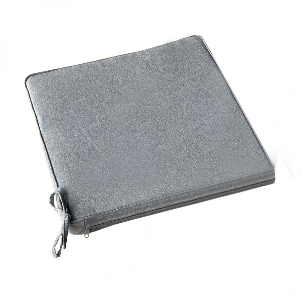 Cuscino real seduta large grigio chiaro melange