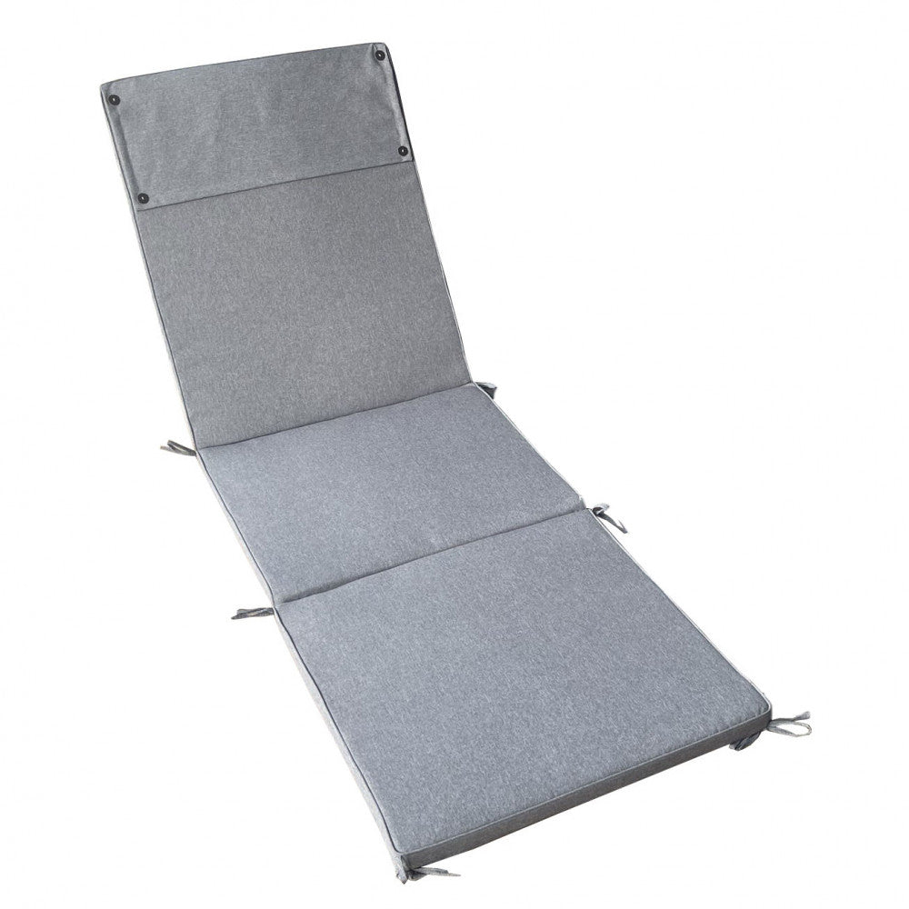 Cuscino real lettino grigio chiaro melange