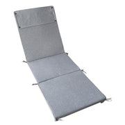 Cuscino real lettino grigio chiaro melange