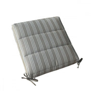 Cuscino king seduta righe tortora