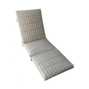 Cuscino king lettino righe tortora