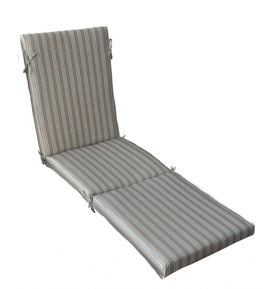 Cuscino king lettino righe tortora