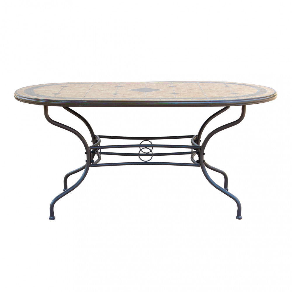 Tavolo ovale nereo 160 x 90