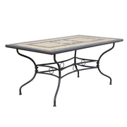 Tavolo rettangolare nereo 160 x 90