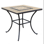 Tavolo quadrato nereo 80 x 80