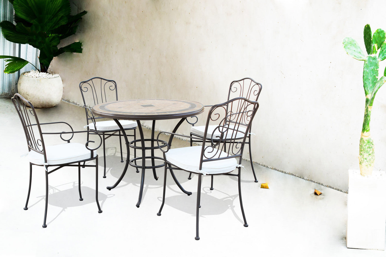 Tavolo rotondo nereo ø 90