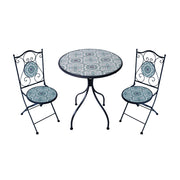 Set 2 sedie e tavolo rotondo ø 60 dionisio