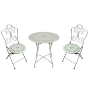 Set 2 sedie e tavolo rotondo ø 60 morfeo