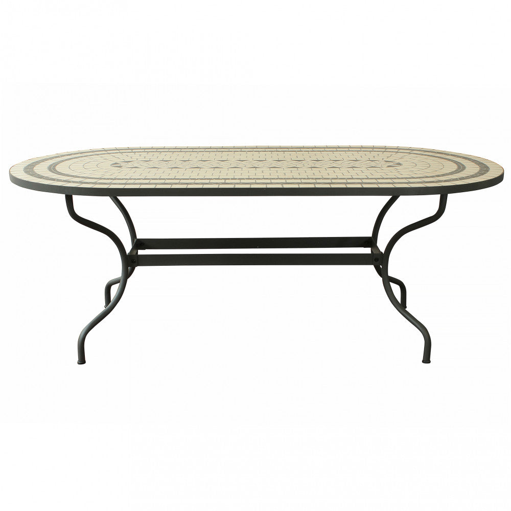 Tavolo ovale dedalo 200 x 100