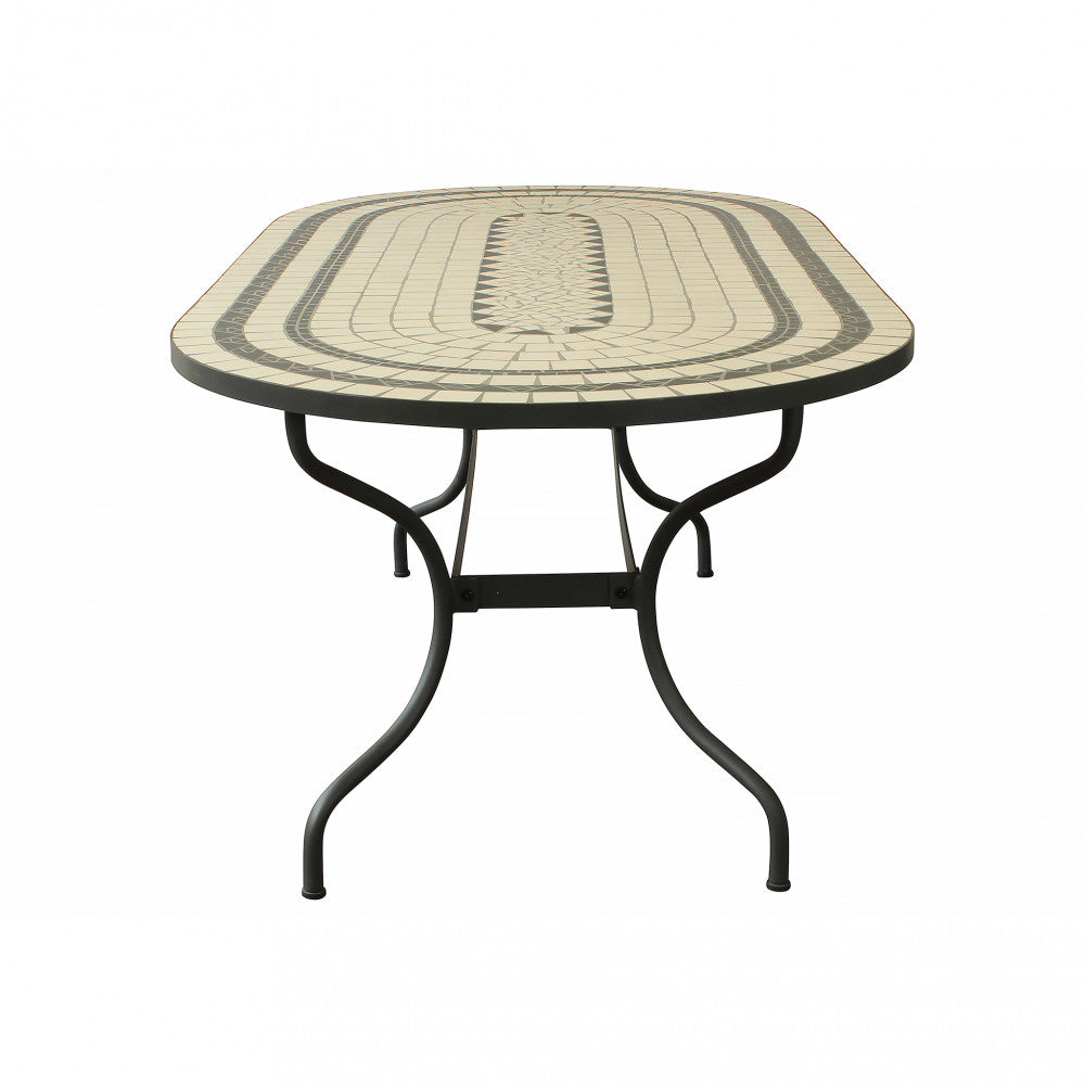 Tavolo ovale dedalo 200 x 100