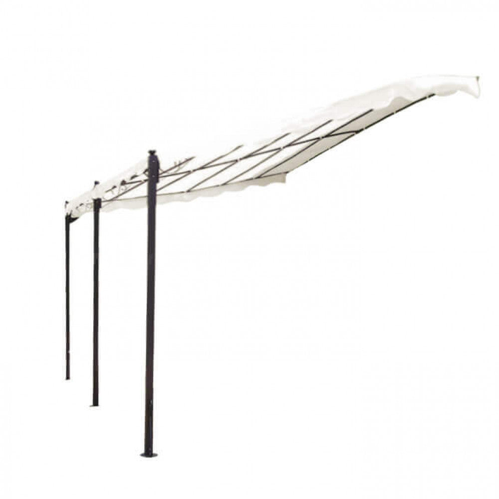 Gazebo pergola addossato 3 x 4