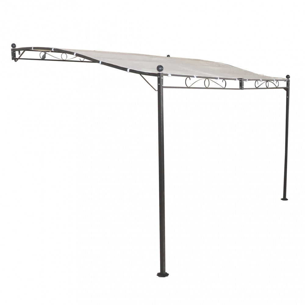 Gazebo pergola addossato 3,5 x 2,5