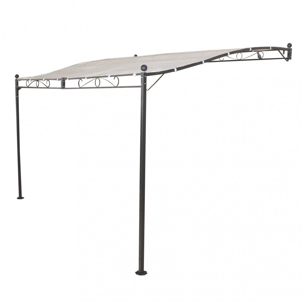 Gazebo pergola addossato 3,5 x 2,5
