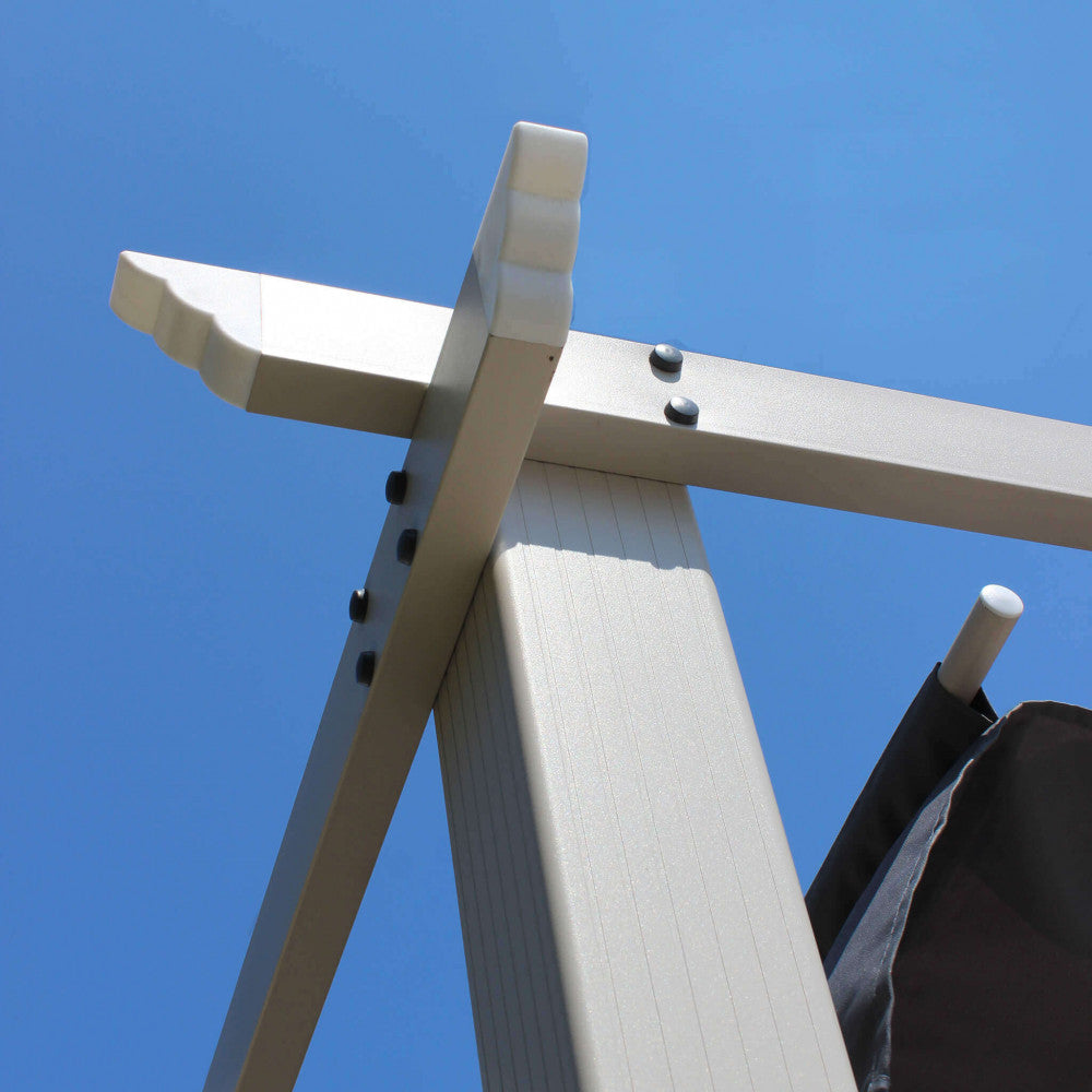 Gazebo astoria 3 x 4 tortora telo grigio