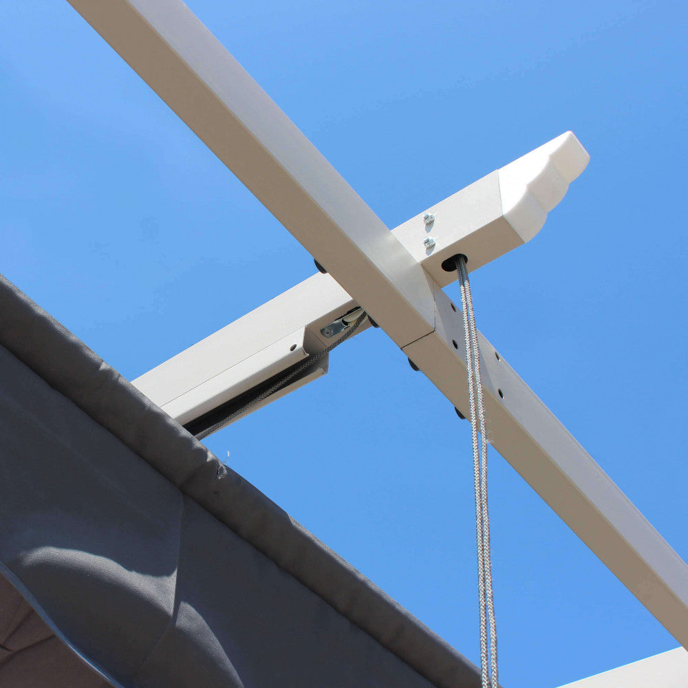 Gazebo astoria 3 x 3 tortora telo grigio