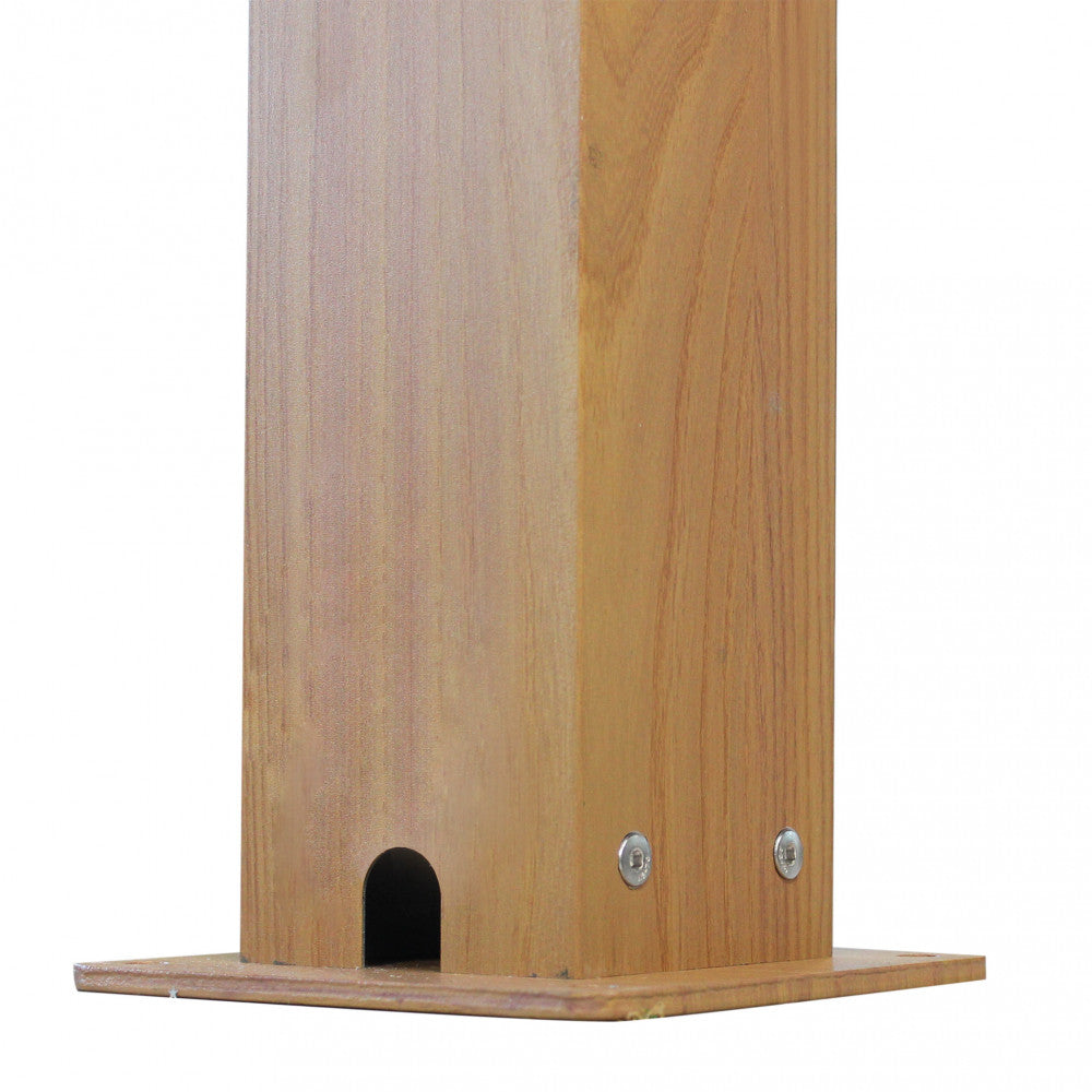 Pergola bioclimatica 3 x 4 effetto legno