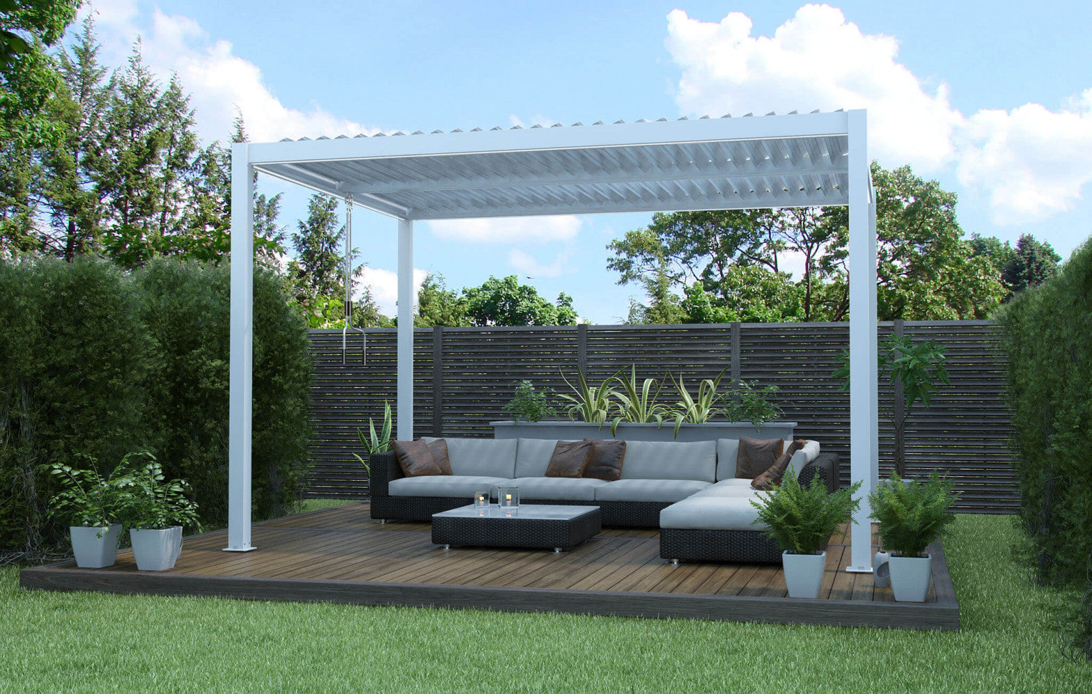Pergola bioclimatica 4 x 4