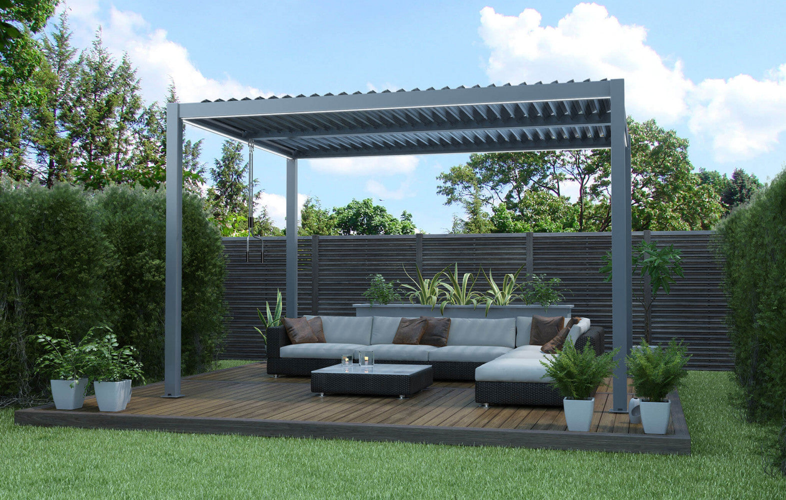 Pergola bioclimatica 3 x 3