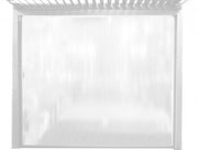 Laterale per lato da 3 m pergola bioclimatica pvc