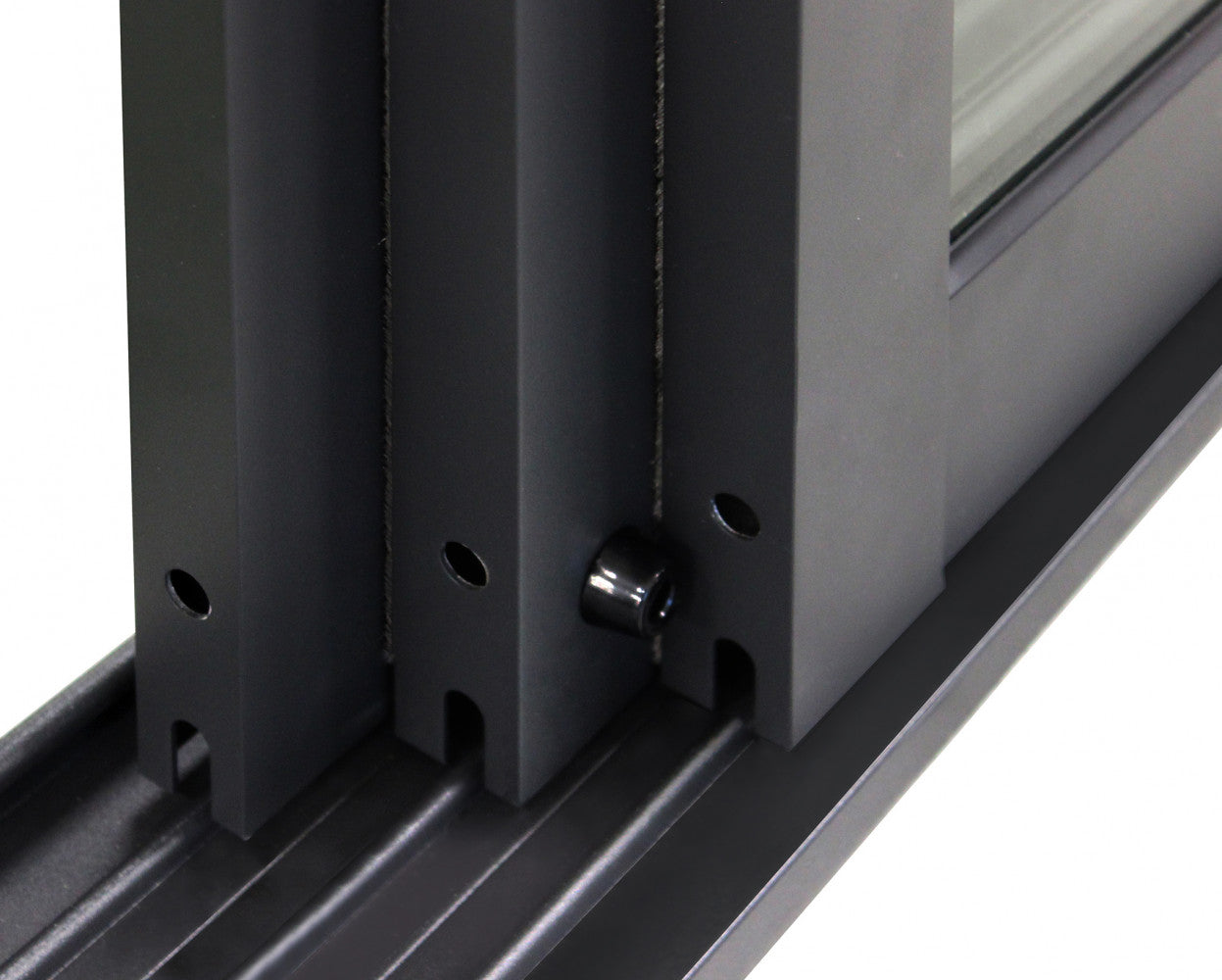 Laterale scorrevole con vetro per lato da 4 m pergola bioclimatica