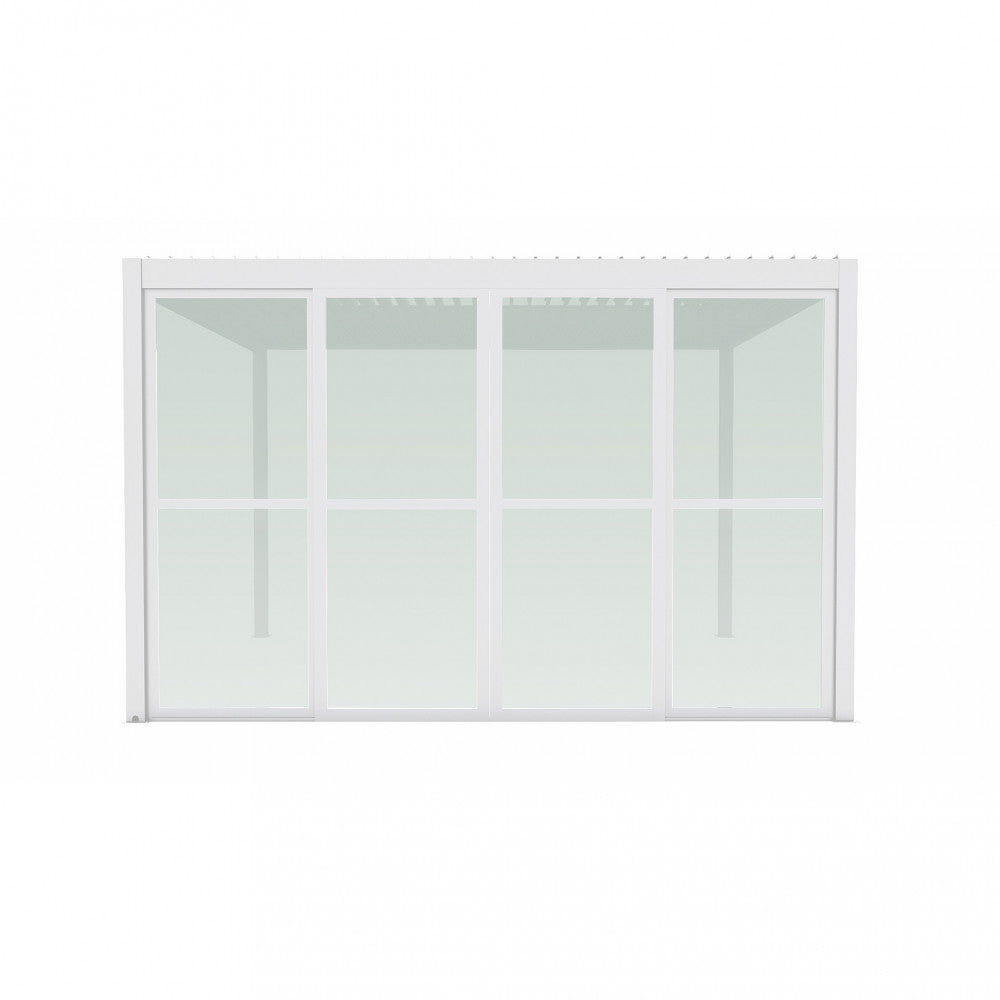 Laterale policarbonato per lato da 4 m pergola bioclimatica