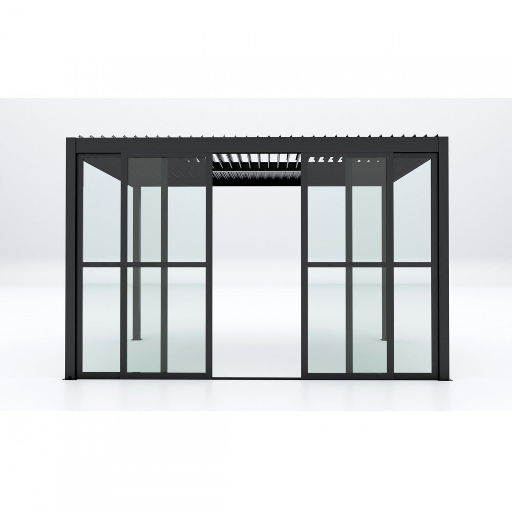 Laterale policarbonato per lato da 4 m pergola bioclimatica