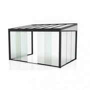 Laterale vetro per  veranda addossata