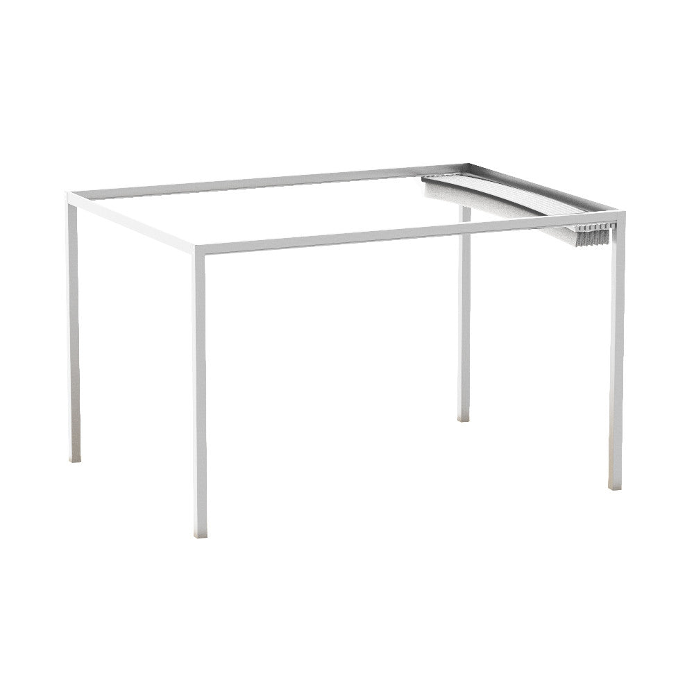 Pergola retrattile motorizzata 3 x 3 con led