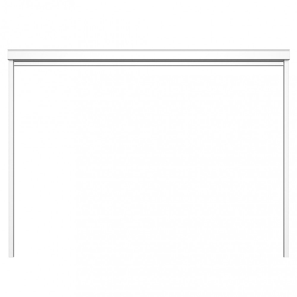 Laterale manuale textilene/zanzariera per lato da 4 m pergola bioclimatica