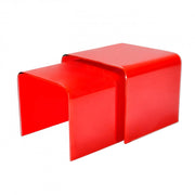 Set tavololini dada rosso