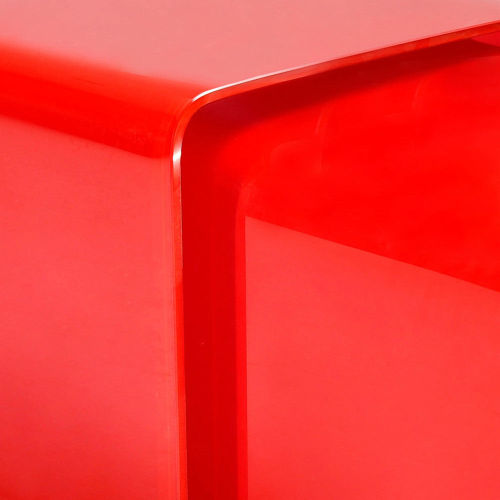 Set tavololini dada rosso