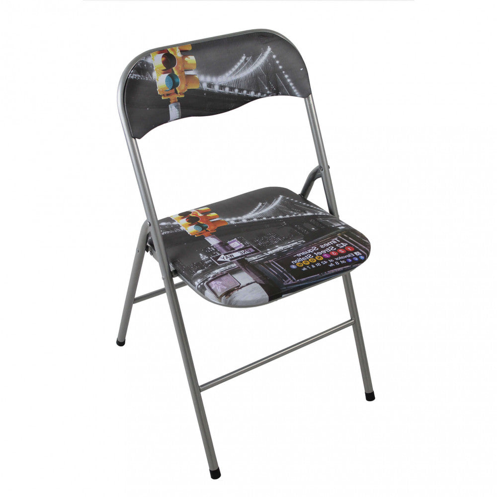 Sedia pieghevole slim new york