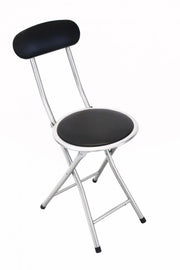 Sgabello slim con schienale