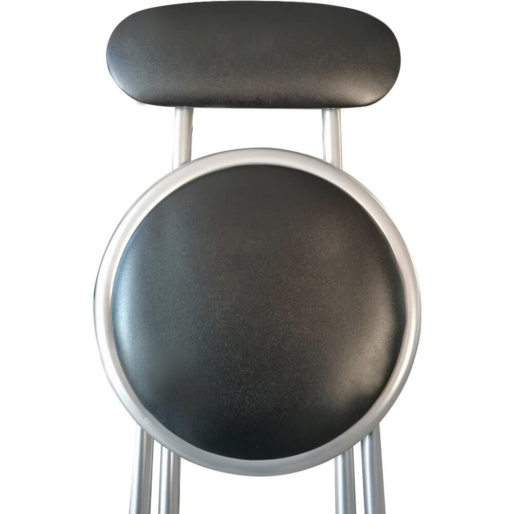 Sgabello slim con schienale