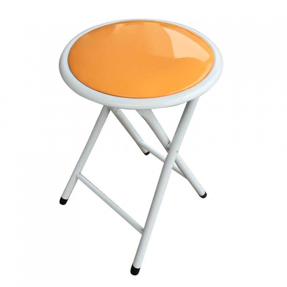 Slim stool orange color 157