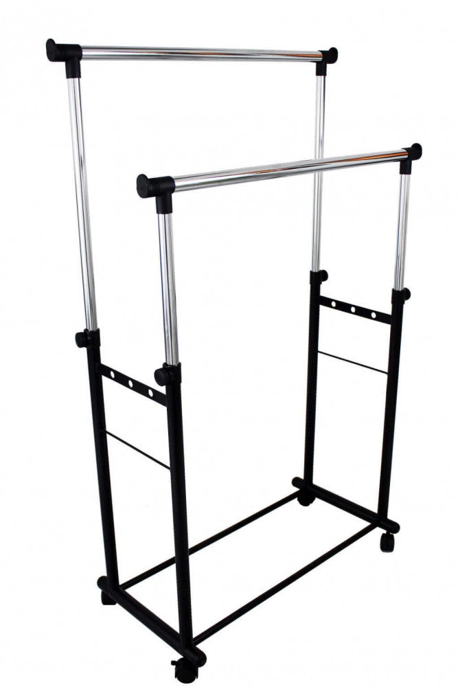 Stand appendiabiti doppio