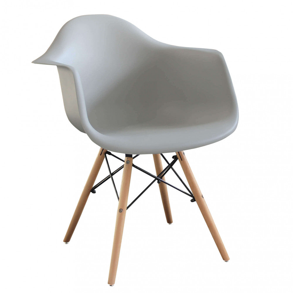 Poltrona moritz grigia