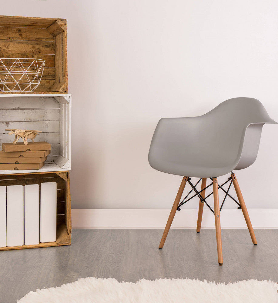 Poltrona moritz grigia