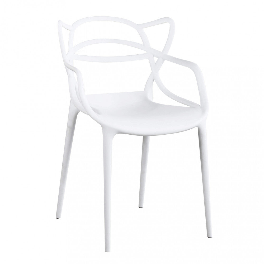 Poltrona lily bianca