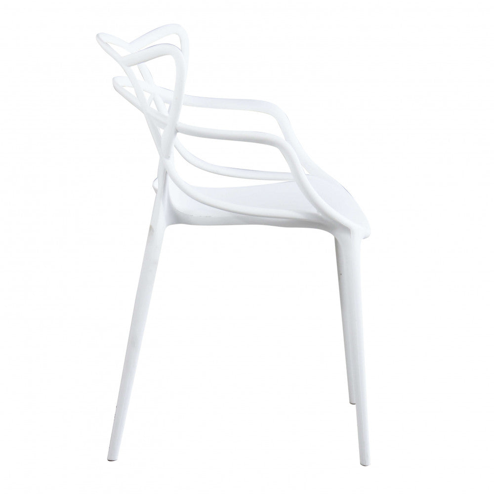 Poltrona lily bianca