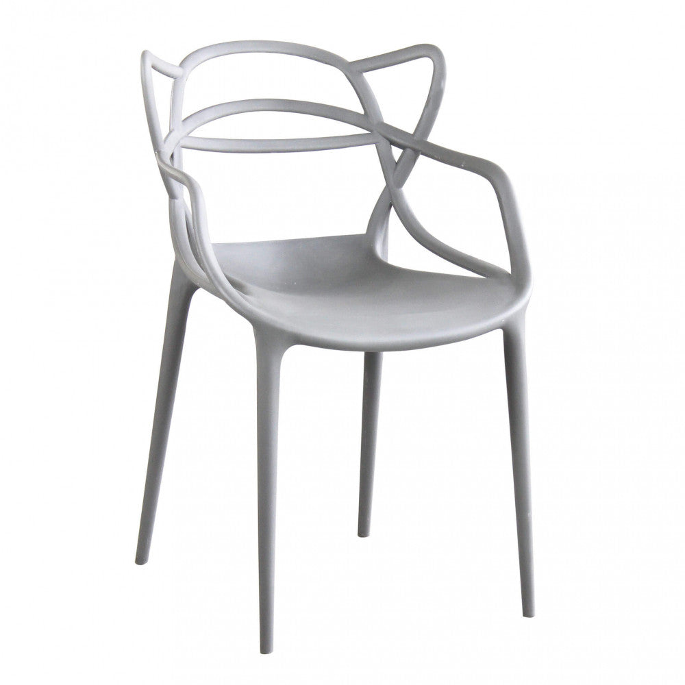 Poltrona lily grigia